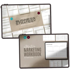 Business & Marketing Worksheet Template