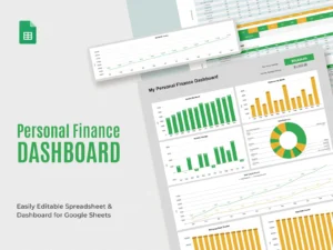 Personal Finance Dashboard for Google Sheets