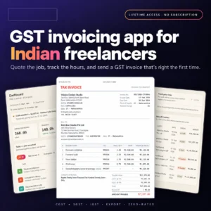 Tickpay - GST Invoicing & Time Tracker Web App for Freelancers